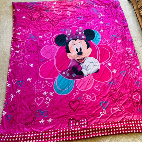 Other - Minnie Mouse Polka Dot Twin Comforter